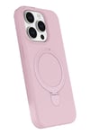 Mey İthalat®   iPhone 14 Pro Max Regal Magsafe Standlı Kapak - Açık Pembe