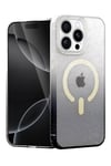 Mey İthalat®   iPhone 14 Pro Pummel Shiny Magsafe Kapak - Siyah
