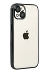 Mey İthalat®   iPhone 15  Lensli Silikon - Siyah
