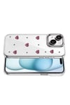 Mey İthalat®   iPhone 15 Fiyonk Desenli Kapak - Desen 3