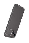Mey İthalat®   iPhone 15 Kılıf Auto Focus Karbon Kapak - Gri