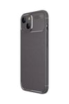Mey İthalat®   iPhone 15 Kılıf Auto Focus Karbon Kapak - Gri