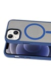 Mey İthalat®   iPhone 15 Megane Magsafe Kapak - Lacivert
