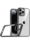 Mey İthalat®   iPhone 15 Pro Max  Lensli Silikon - Siyah