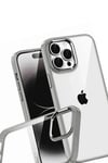 Mey İthalat®   iPhone 15 Pro Max  Lensli Silikon - Titan Gri