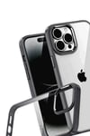 Mey İthalat®   iPhone 15 Pro Max  Lensli Silikon - Siyah