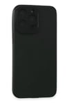 Mey İthalat®   iPhone 15 Pro Max Kılıf Loop Deri Silikon - Yeşil