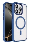 Mey İthalat®   iPhone 15 Pro Max Terea Magsafe Kapak - Lacivert