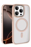 Mey İthalat®   iPhone 15 Pro Max Terea Magsafe Kapak - Gold
