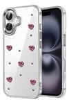 Mey İthalat®   iPhone 16 Fiyonk Desenli Kapak - Desen 3