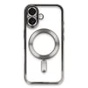 Mey İthalat®   iPhone 16 Kılıf Kross Magneticsafe Kapak - Titan Gri