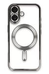 Mey İthalat®   iPhone 16 Kılıf Kross Magneticsafe Kapak - Titan Gri