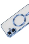 Mey İthalat®   iPhone 16 Kılıf Kross Magneticsafe Kapak - Sierra Blue