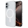 Mey İthalat®   iPhone 16 Kılıf Magneticsafe Şeffaf Silikon - Şeffaf