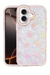 Mey İthalat®   iPhone 16 Lumi Desenli Kapak - Pembe