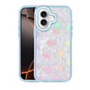 Mey İthalat®   iPhone 16 Lumi Desenli Kapak - Mavi