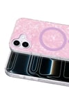 Mey İthalat®   iPhone 16 Mila Dalgalı Magsafe Kapak - Lila