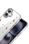 Mey İthalat®   iPhone 16 Plus Fiyonk Desenli Kapak - Desen 6