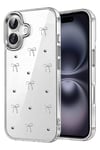 Mey İthalat®   iPhone 16 Plus Fiyonk Desenli Kapak - Desen 5