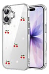 Mey İthalat®   iPhone 16 Plus Fiyonk Desenli Kapak - Desen 9