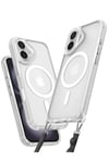 Mey İthalat®   iPhone 16 Plus Kılıf Enka Magsafe Silikon Kılıf - Şeffaf