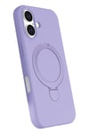 Mey İthalat®   iPhone 16 Plus Regal Magsafe Standlı Kapak - Lila