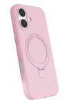 Mey İthalat®   iPhone 16 Plus Regal Magsafe Standlı Kapak - Açık Pembe