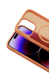 Mey İthalat®   iPhone 16 Pro Jota Magsafe Kapak - Turuncu