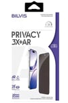 Mey İthalat®   iPhone 16 Pro Max Bilvis 3X AR Hayalet Cam Ekran Koruyucu - Siyah