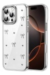 Mey İthalat®   iPhone 16 Pro Max Fiyonk Desenli Kapak - Desen 5