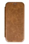 Mey İthalat®   iPhone 16 Pro Max Kılıf Flip Cover - Taba