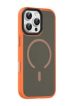 Mey İthalat®   iPhone 16 Pro Max Megane Magsafe Kapak - Turuncu