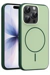 Mey İthalat®   iPhone 16 Pro Max Neva Magsafe Kapak - Koyu Yeşil