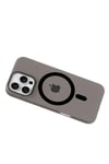 Mey İthalat®   iPhone 16 Pro Max PC Blank Magsafe Kapak - Siyah