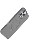 Mey İthalat®   iPhone 16 Pro Max Regal Magsafe Standlı Kapak - Titan Gri