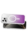 Mey İthalat®   iPhone 16 Pro Max Sora Simli Magsafe Kapak - Mor