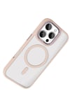 Mey İthalat®   iPhone 16 Pro Max Terea Magsafe Kapak - Pembe