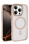 Mey İthalat®   iPhone 16 Pro Max Terea Magsafe Kapak - Gold