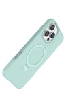 Mey İthalat®   iPhone 16 Pro Regal Magsafe Standlı Kapak - Su Yeşili