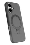 Mey İthalat®   iPhone 16 Regal Magsafe Standlı Kapak - Titan Gri