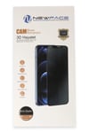 Mey İthalat®   iPhone 16E 3D Antistatik Hayalet Cam Ekran Koruyucu