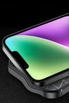 Mey İthalat®   iPhone 16E Kılıf Auto Focus Karbon Kapak - Siyah