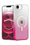 Mey İthalat®   iPhone 16E Pummel Shiny Magsafe Kapak - Pembe