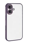 Mey İthalat®   iPhone 17  Lensli Silikon - Mor
