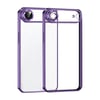 Mey İthalat®   iPhone 17 Air  Lensli Silikon - Mor