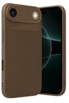 Mey İthalat®   iPhone 17 Air Auto Focus Karbon Kapak - Kahverengi