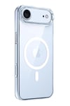 Mey İthalat®   iPhone 17 Air Combo Sert Şeffaf Magsafe Kapak - Şeffaf