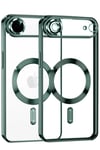 Mey İthalat®   iPhone 17 Air Kross Magneticsafe Kapak - Koyu Yeşil
