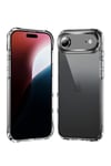 Mey İthalat®   iPhone 17 Air Lüx Şeffaf Silikon - Şeffaf