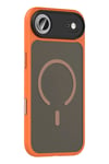 Mey İthalat®   iPhone 17 Air Megane Magsafe Kapak - Turuncu